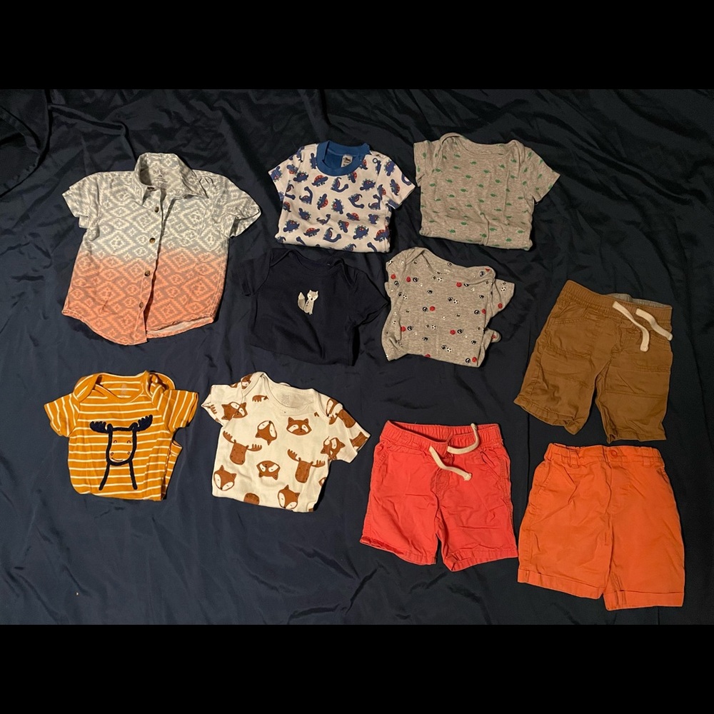 9 month boy summer clothes